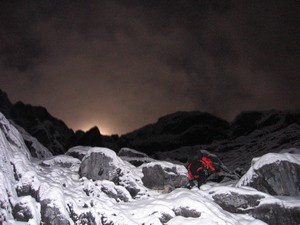 Carstensz climbing – Normal route